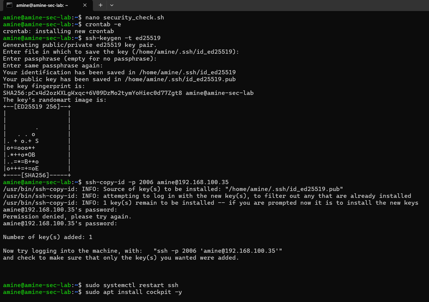 SSH Configuration File